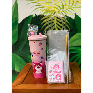 Ly giữ nhiệt 750ml kèm 1 túi trong-1 ống hút-1 cọ rửa-1 nút bịt chống tràn-1 nút bịt ống hút-1 ví