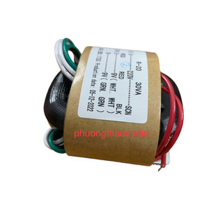 Biến thế Rcore 30W  input 220V, out put 9V x 2