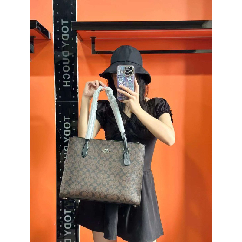 Túi coach tote công sở cho nữ