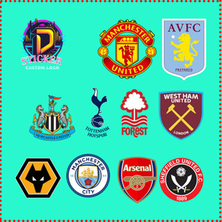 [6CM] Logo Ủi Nhiệt các câu lạc bộ Ngoại Hạng Anh kích thước ngang 6cm dùng bàn ủi, bàn là