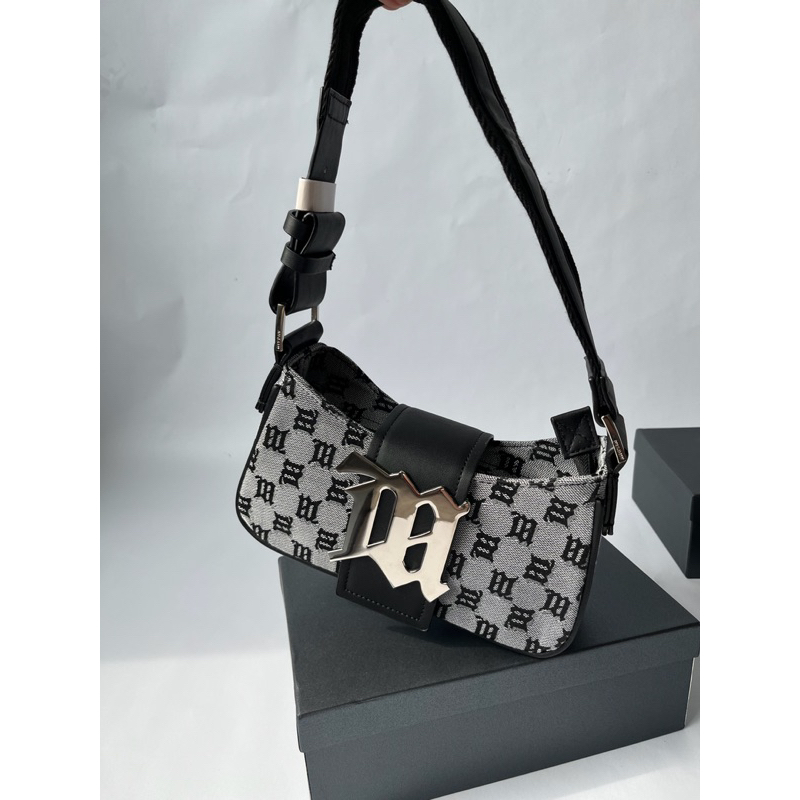 Túi kẹp nách phong cách Y2K mis.bhv dạ mịn