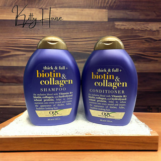 BỘ ĐÔI DẦU GỘI + XẢ CHỐNG RỤNG TÓC BIOTIN COLLAGEN 385ml