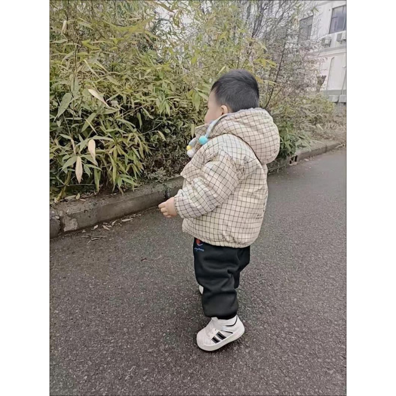 Áo khoác lót lông bé trai sale sốc