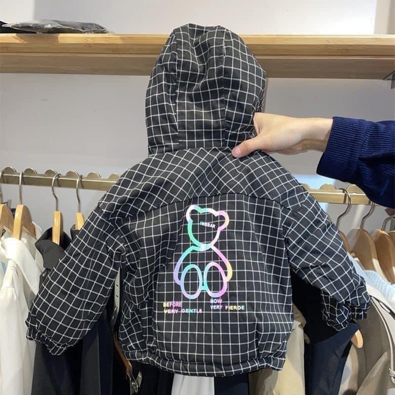 Áo khoác lót lông bé trai sale sốc