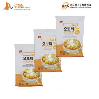 Combo 3 gói lớn vị phomai - bánh gạo hàn quốc yopokki - gói 240g