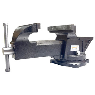Ê tô kẹp bàn nguội xoay 360 độ Asaki AK-670 - Độ mở 200mm (8 inh)