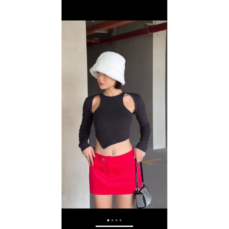 Áo croptop tay dài Toptify