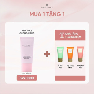 Kem chống nắng phổ rộng hm store spf 50+++