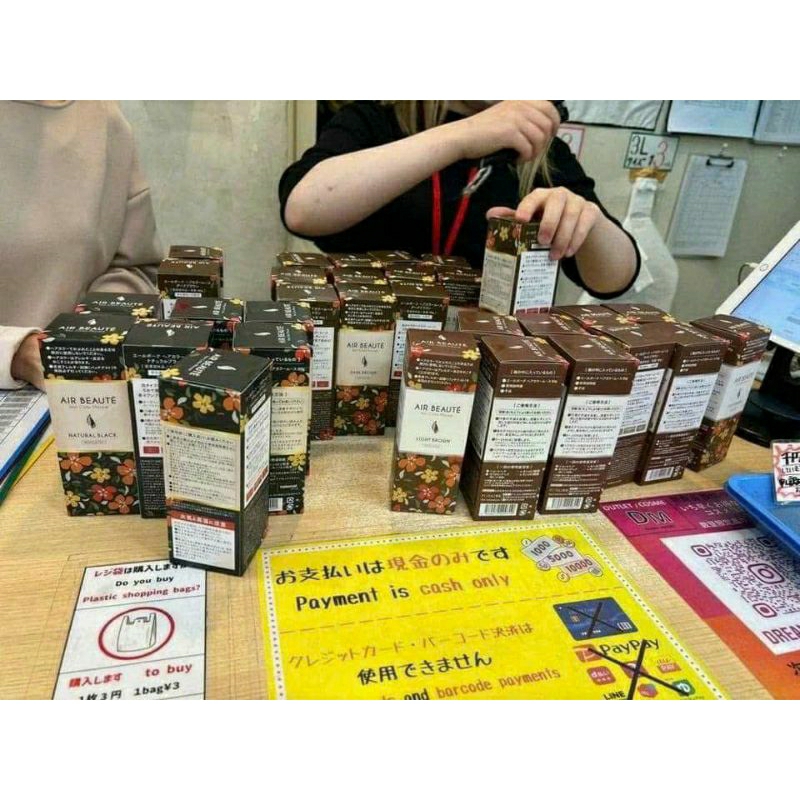 Nhuộm tóc phủ bạc cao cấp AIR BEAUTE