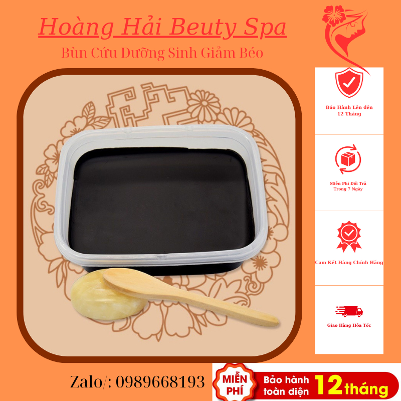 Bùn Cứu Giảm Béo Dưỡng Sinh Hộp 1kg, Bùn Cứu Dưỡng Sinh An Toàn Với Sức Khỏe