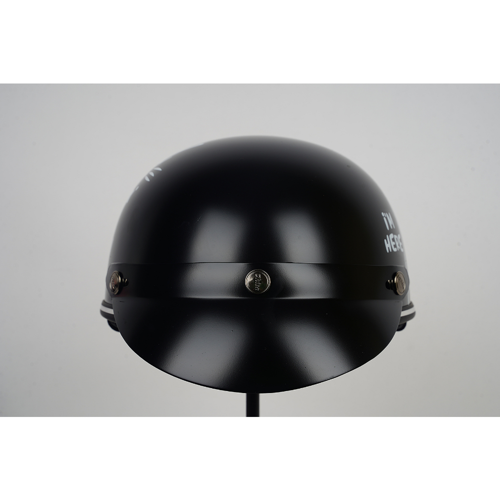 Mũ Bảo Hiểm 1/2 ĐẦU CHITA CT6B1 TEM I NEED A CAT