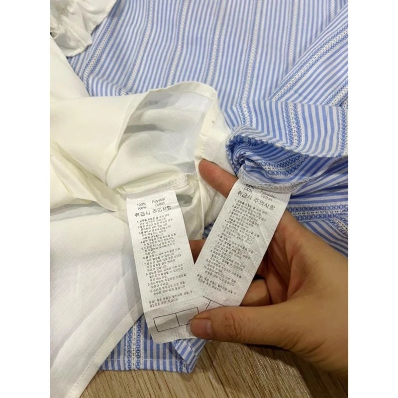 Áo sơ mi xuất Hàn The Day Girls cho bé gái và mẹ