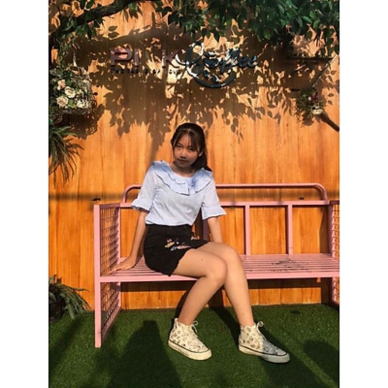 Áo sơ mi xuất Hàn The Day Girls cho bé gái và mẹ