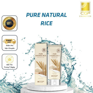  Tẩy Tế Bào Chết  Cao cấp Gạo Pure Natural Rice Peeling Gel CGF  Hàn Quốc  150ml  An toàn Dịu nhẹ Mềm da 