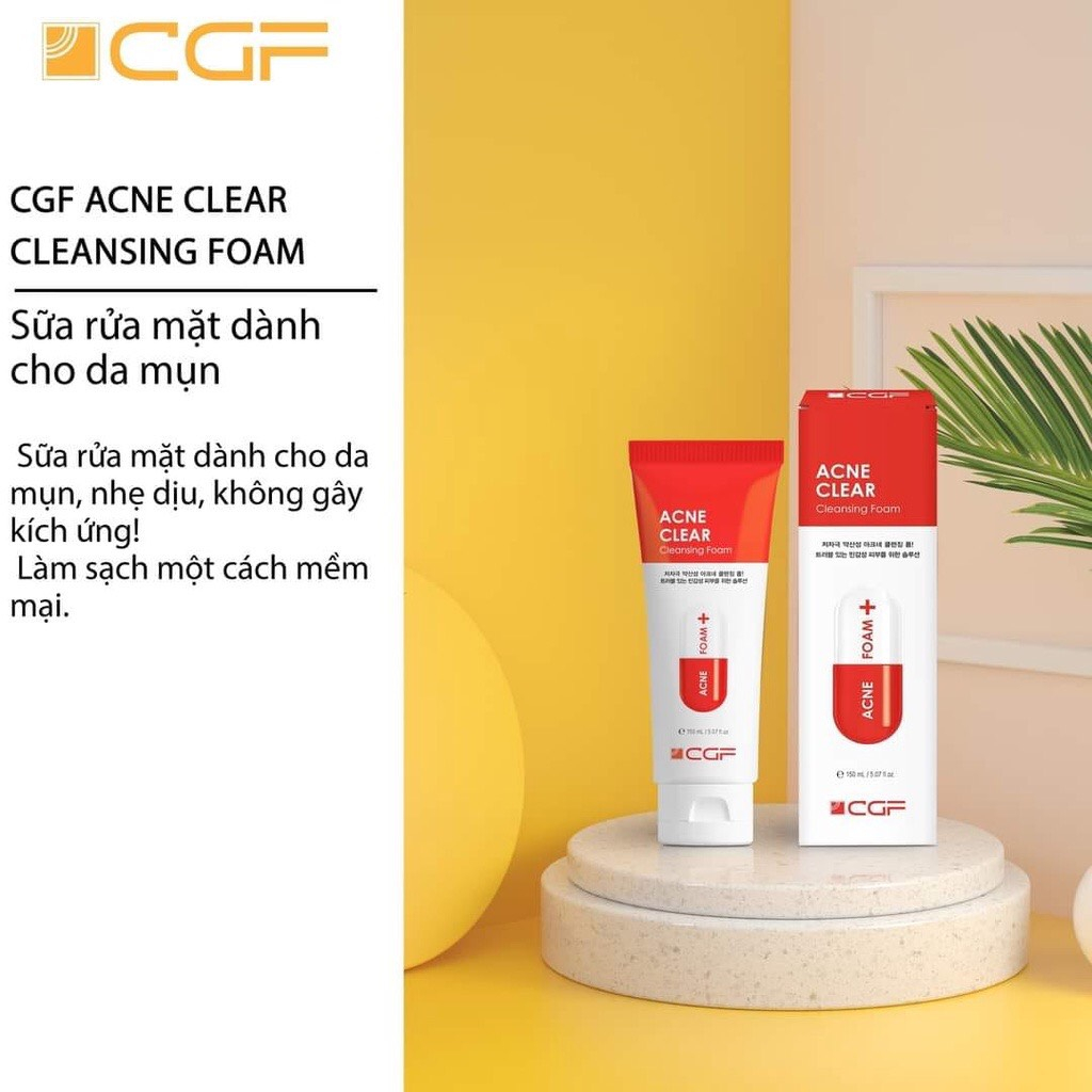 Sữa Rửa Mặt CGF , Dành Cho Da Mụn 150ml