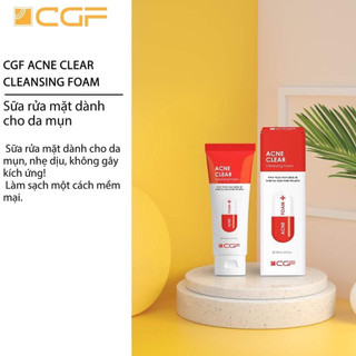  Sữa Rửa Mặt CGF  Dành Cho Da Mụn 150ml 