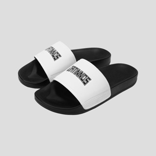  Dép Quai Ngang Nam Nữ Unisex DATINNOS Thời Trang Đế PU Êm Chân Quai Đen Xám Đỏ Trắng-B09 