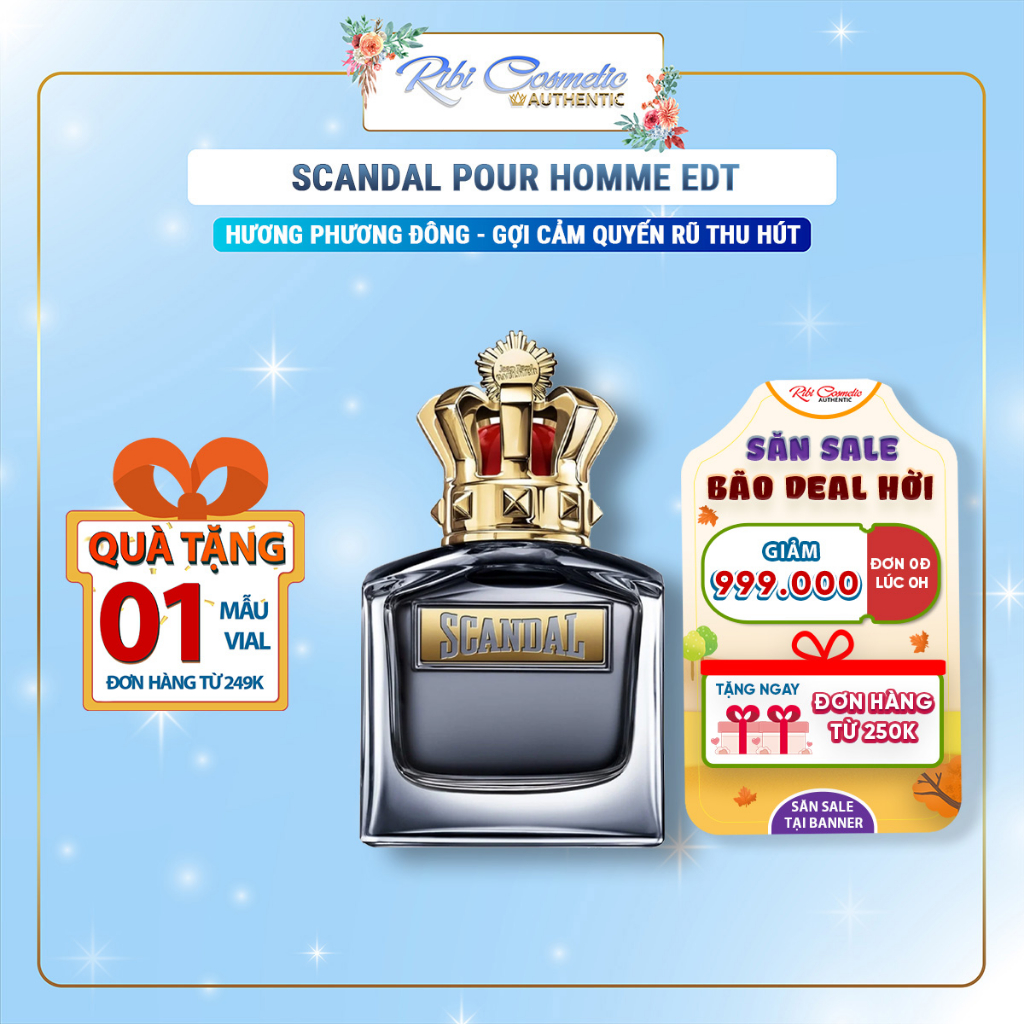 Nước hoa nam Jean Pau Gautier Scandal Pour Homme EDP