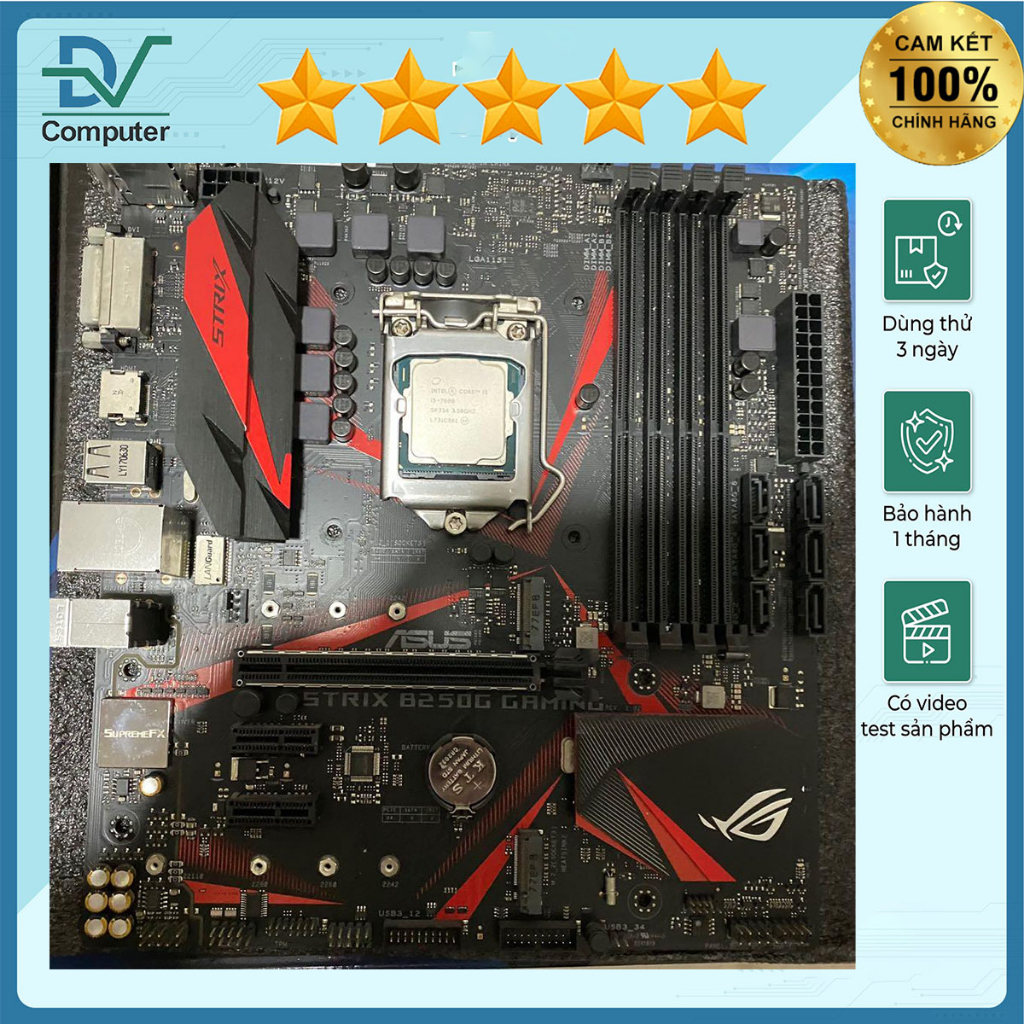 B250,H270,Z270 hãng ASUS đủ các mã hàng đẹp bảo hành 1 tháng socket1151