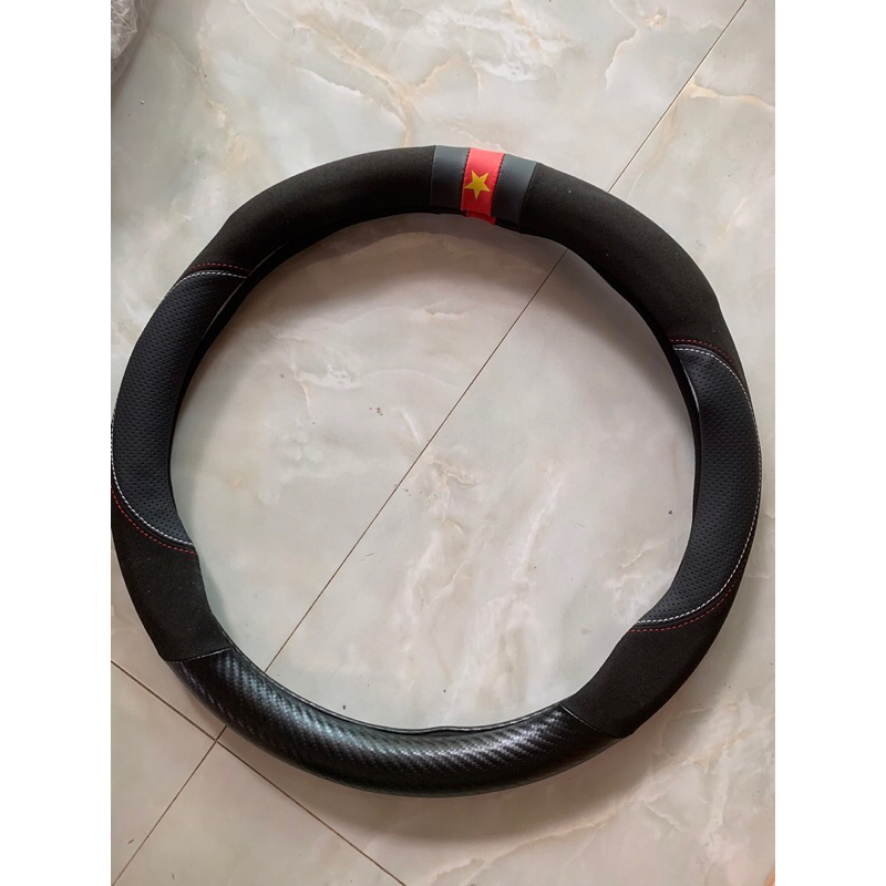 Bọc vô lăng Sapaco - các bon phù hợp các dòng  xe