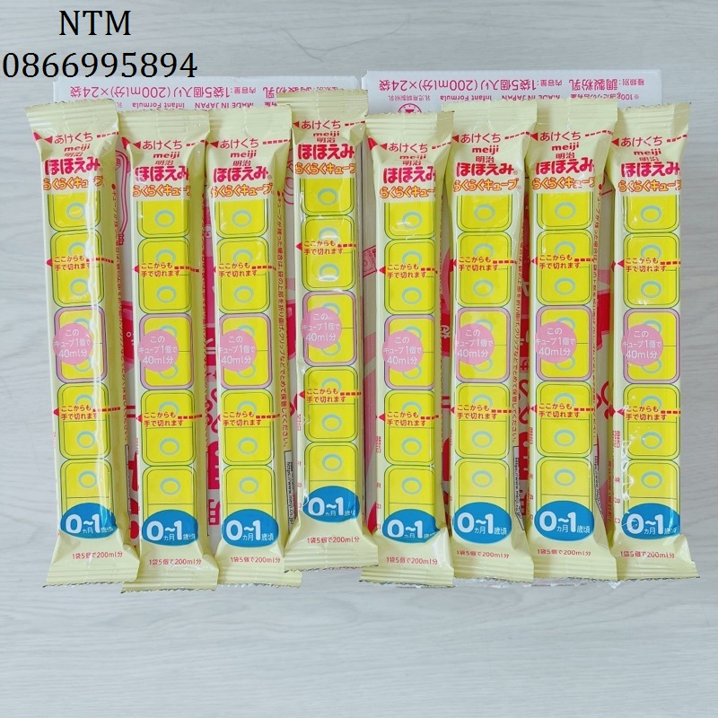 NTC - Nutritionists Lẻ thanh Meiji nội địa Nhật 27g - 28g date tháng 6/2024