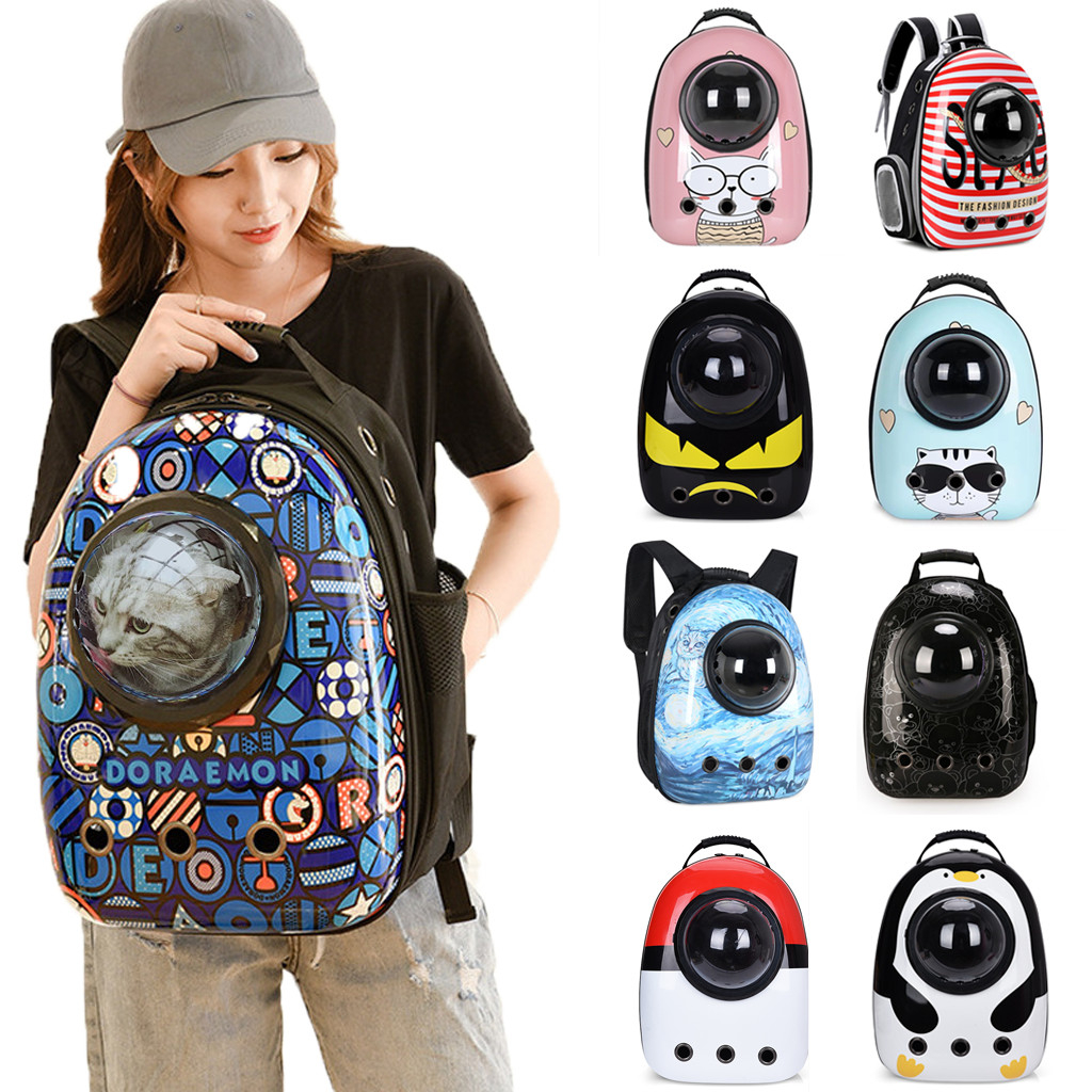 Balo phi thuyền LUHI chất liệu nhựa dẻo in hình cho thú cưng siêu cute