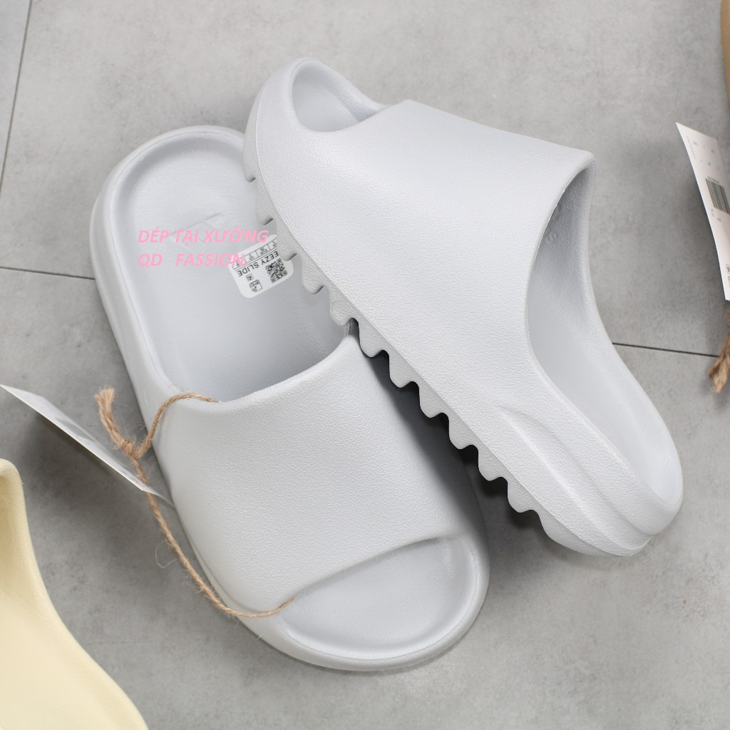 "Chính Hãng" Dép bánh mì nam nữ Yz ADI bản vân nhám cao cấp 2023