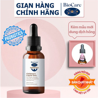 Kẽm nhỏ giọt BioCare ZinC mẫu mới