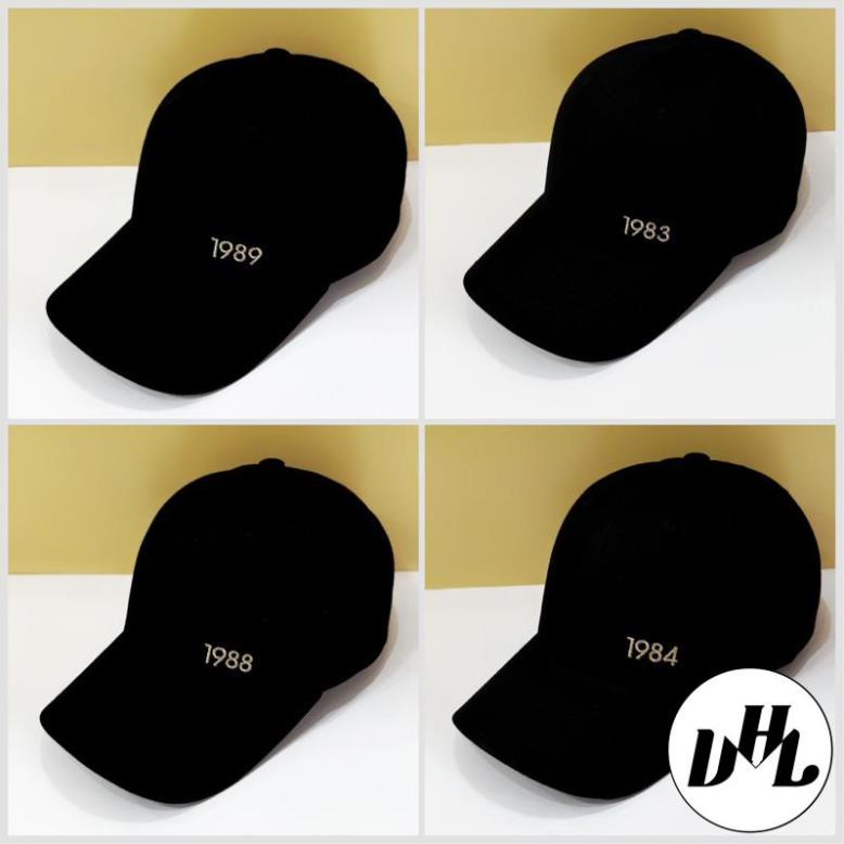 Mũ lưỡi trai thêu năm sinh 197x,198x,199x,200x,201x, Nón kết korea cao cấp 2023