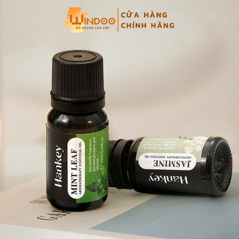 Set 8 lọ tinh dầu thiên nhiên 10ml kèm hộp đựng sang trọng, tinh dầu thiên nhiên cho máy xông máy phun sương WD85