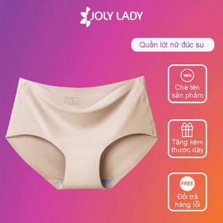 Quần lót nữ đúc su không đường may JOLY LADY chất su lạnh kháng khuẩn không lộ viền - QL03