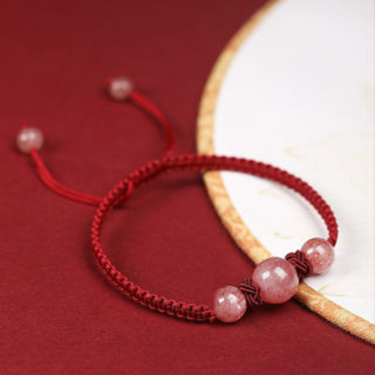 Vòng handmade 3 hạt thạch anh Ancarat