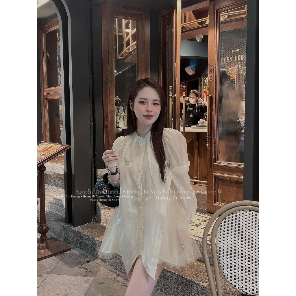 -SET TƠ BỒNG HÀNG QUẢNG CHÂU PHONG CÁCH TIỂU THƯ KÈM ẢNH THẬT