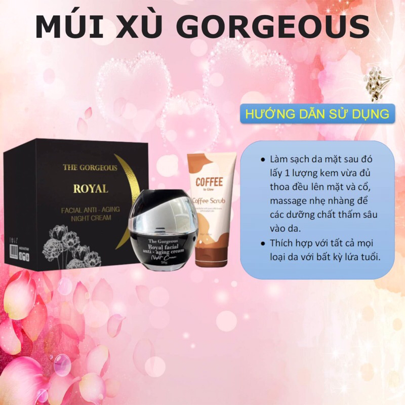 Kem cừu đêm Múi Xù phiên bản 2023 mới kèm theo tuýp tẩy tế bào chết.