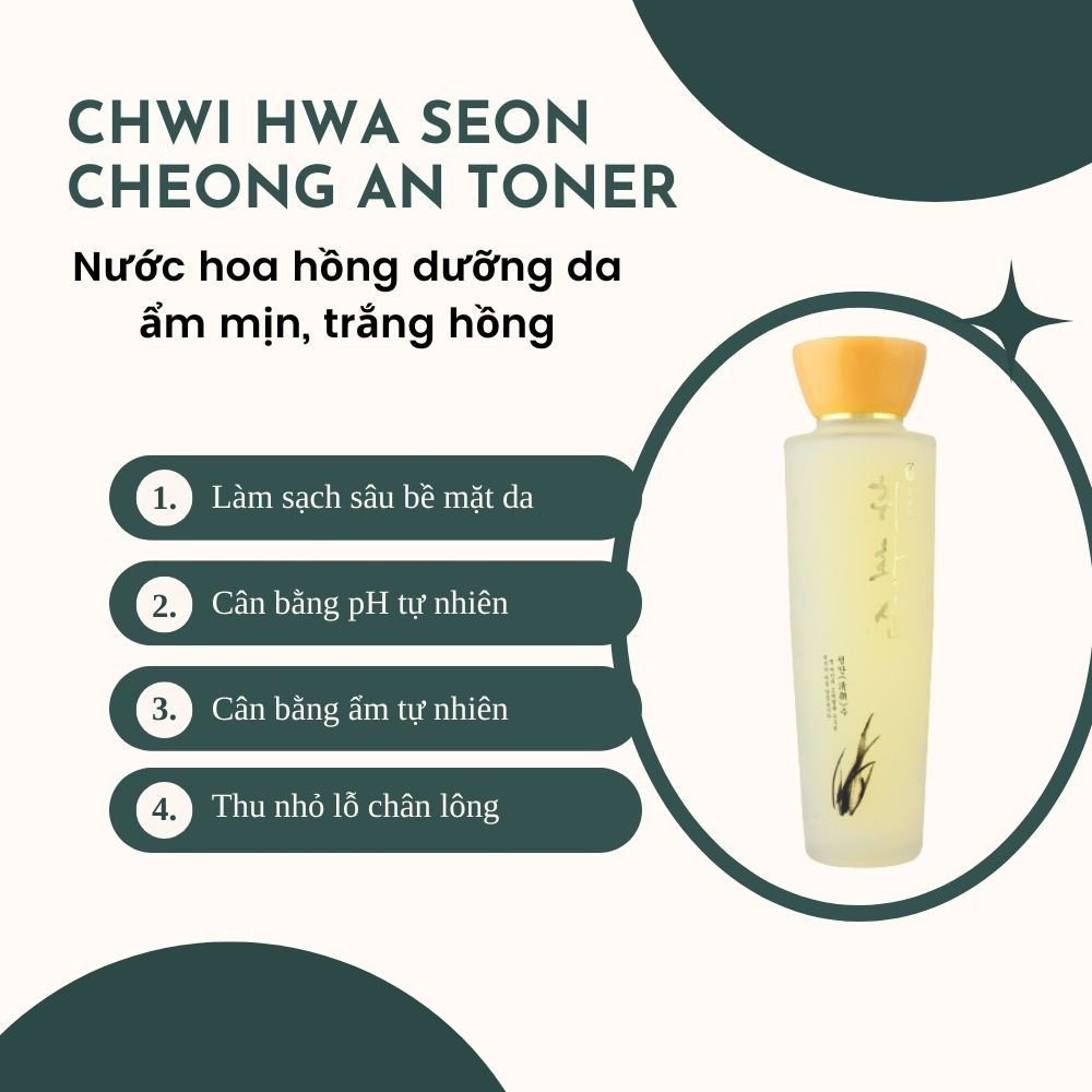 [ CHÍNH HÃNG HÀN QUÔC] Bộ Dưỡng Trắng, Phục Hồi Và Tái Tạo Da Đông Y The Rucy Chwi Hwa Seon