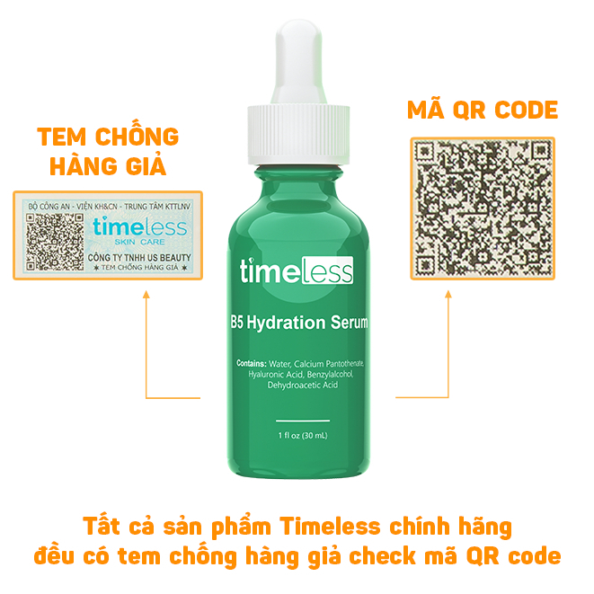 Tinh Chất Timeless Vitamin B5 + Hyaluronic Acid