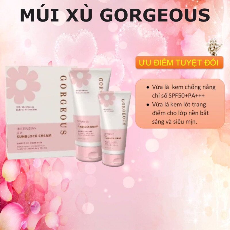 Mua Set Kem chống nắng 2 tuýp 100g và 50g Múi Xù tặng quà siêu khủng!