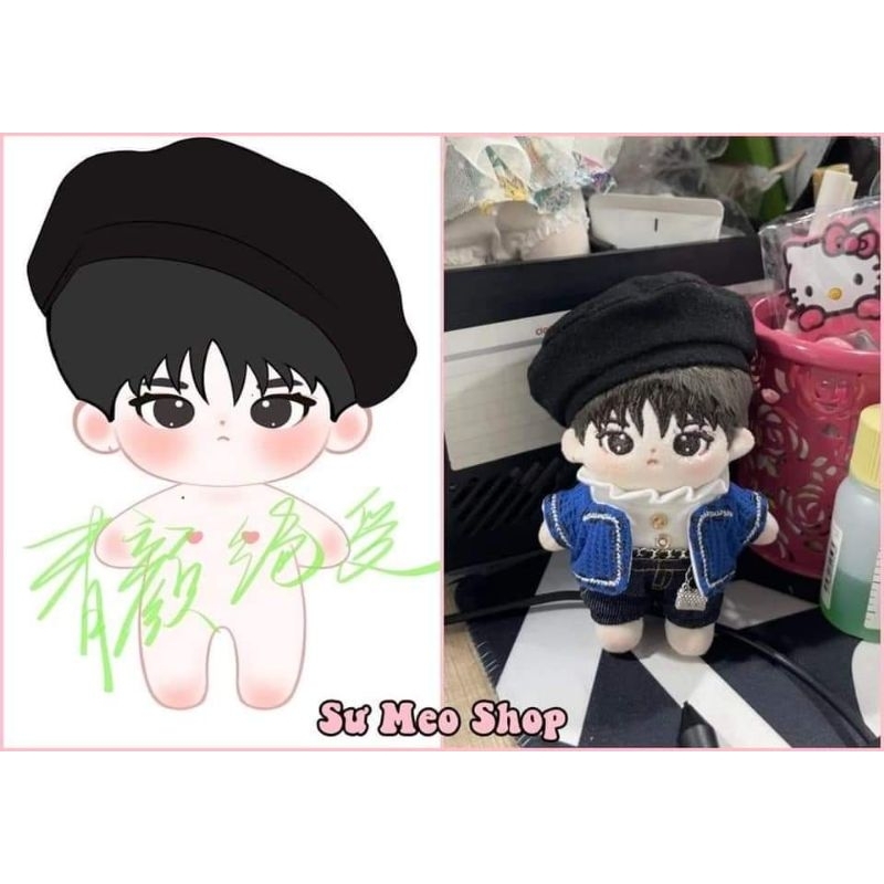 Doll Bố Lỗ 10cm - Vương Nhất Bác