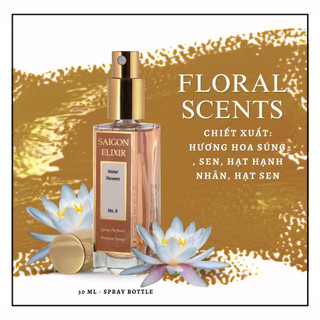 Nước Hoa Cao Cấp Chính Hãng Saigon Elixir No.09 Water Flowers