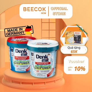 Bột giặt tẩy trắng quần áo Denkmit Oxi Power 750gr tẩy mạnh vết ố bẩn cứng đầu