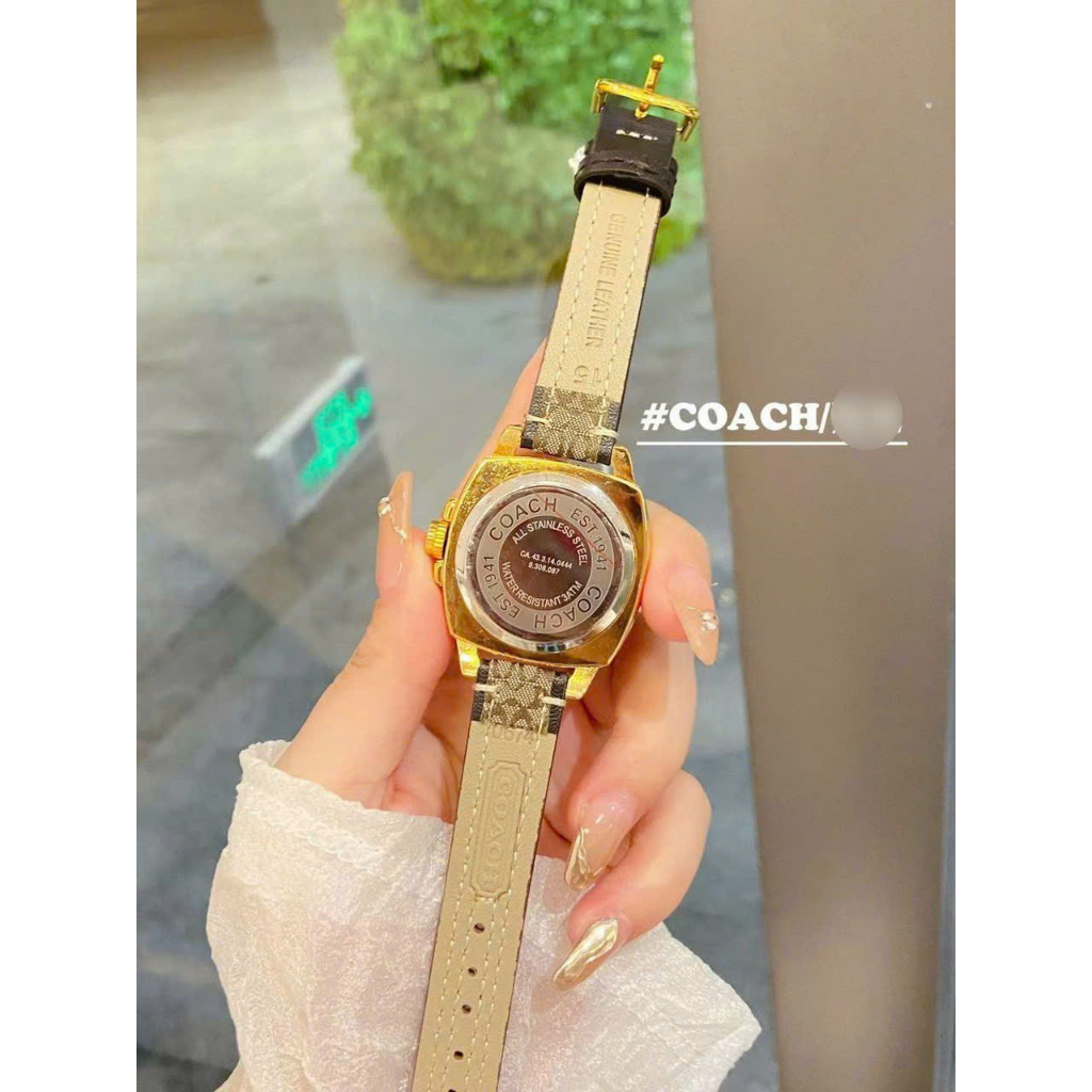 Đồng hồ nữ Coach sang chảnh size 34mm