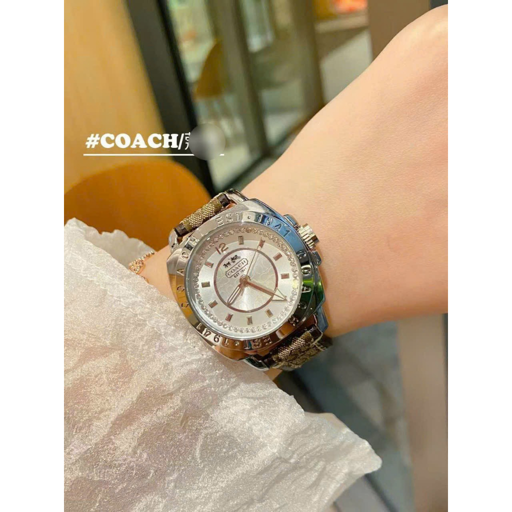 Đồng hồ nữ Coach sang chảnh size 34mm