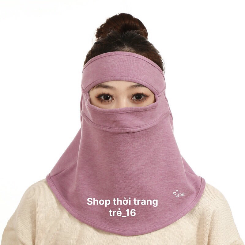 Khẩu Trang Vải Ninja Nam Nữ Che Kín Toàn Mặt , Chống Nóng Nắng - Khẩu Trang Ninja 2023