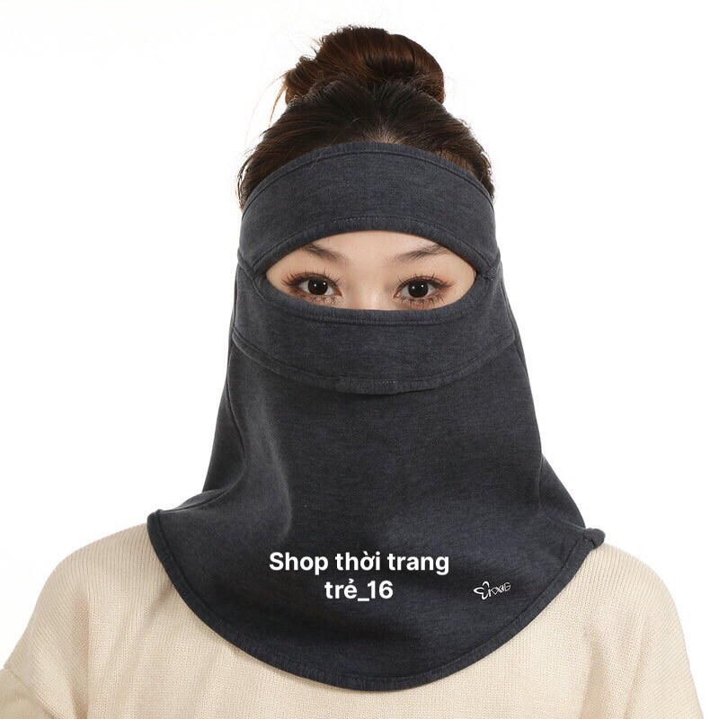 Khẩu Trang Vải Ninja Nam Nữ Che Kín Toàn Mặt , Chống Nóng Nắng - Khẩu Trang Ninja 2023
