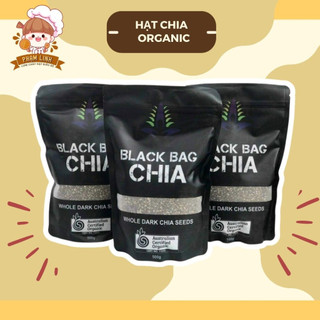 Hạt Chia Úc Absolute Organic hữu Cơ - Hạt chia đen úc bán lẻ 100g