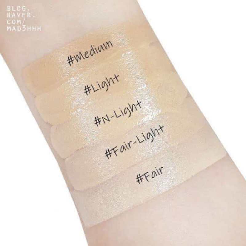 Có kèm bông tán nền - Kem nền JSM JUNG SAEM MOOL Skin Nuder Foundation ChiinBeauty