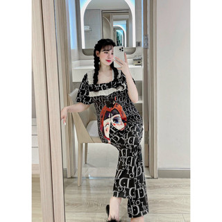 Đồ bộ pijama lụa xước