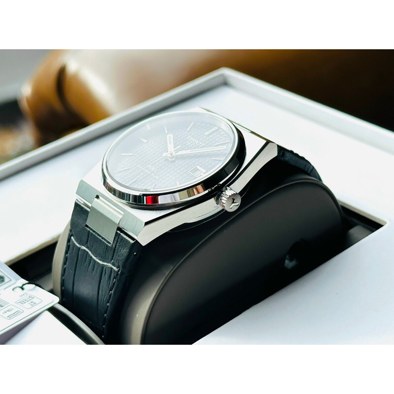 Đồng hồ nam dây da Tissot PRX Powermatic 80 T137.407.16.051.00