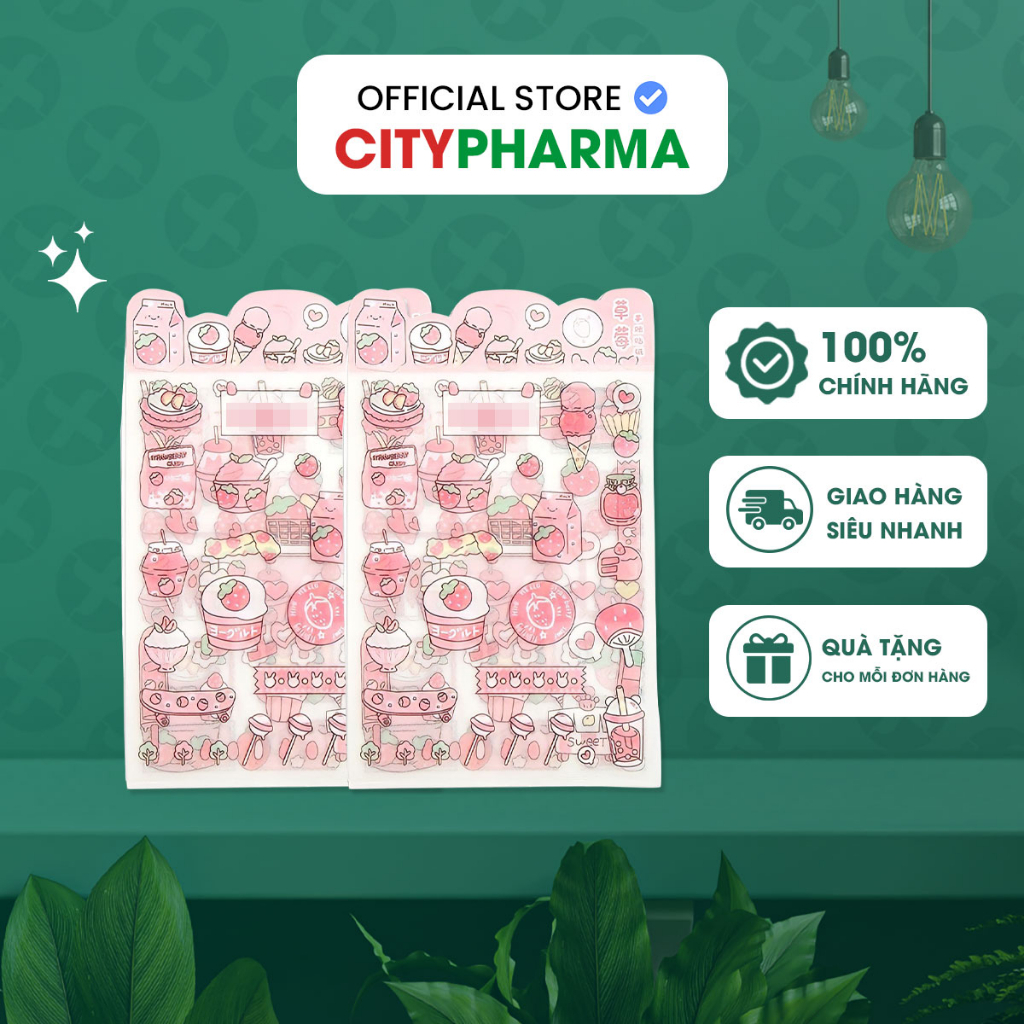Sticker Phiên Bản Đặc Biệt Từ City Pharma