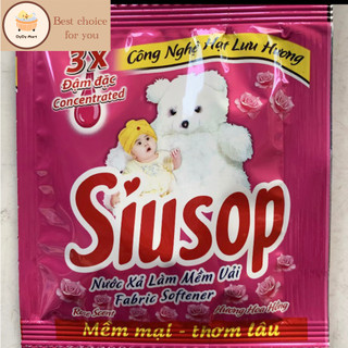 (6 dây) Nước xả vải SIUSOP 10 gói 1 dây